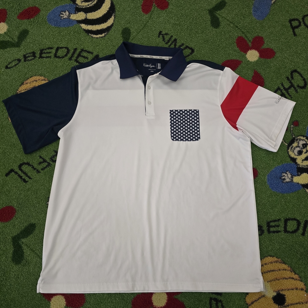 Walter Hagen Patriotic Golf Polo Size XXL